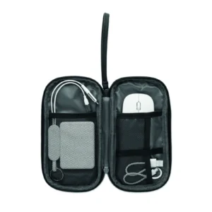 Etui na akcesoria 600D RPET Czarny - MO2859-03 - obrazek 3