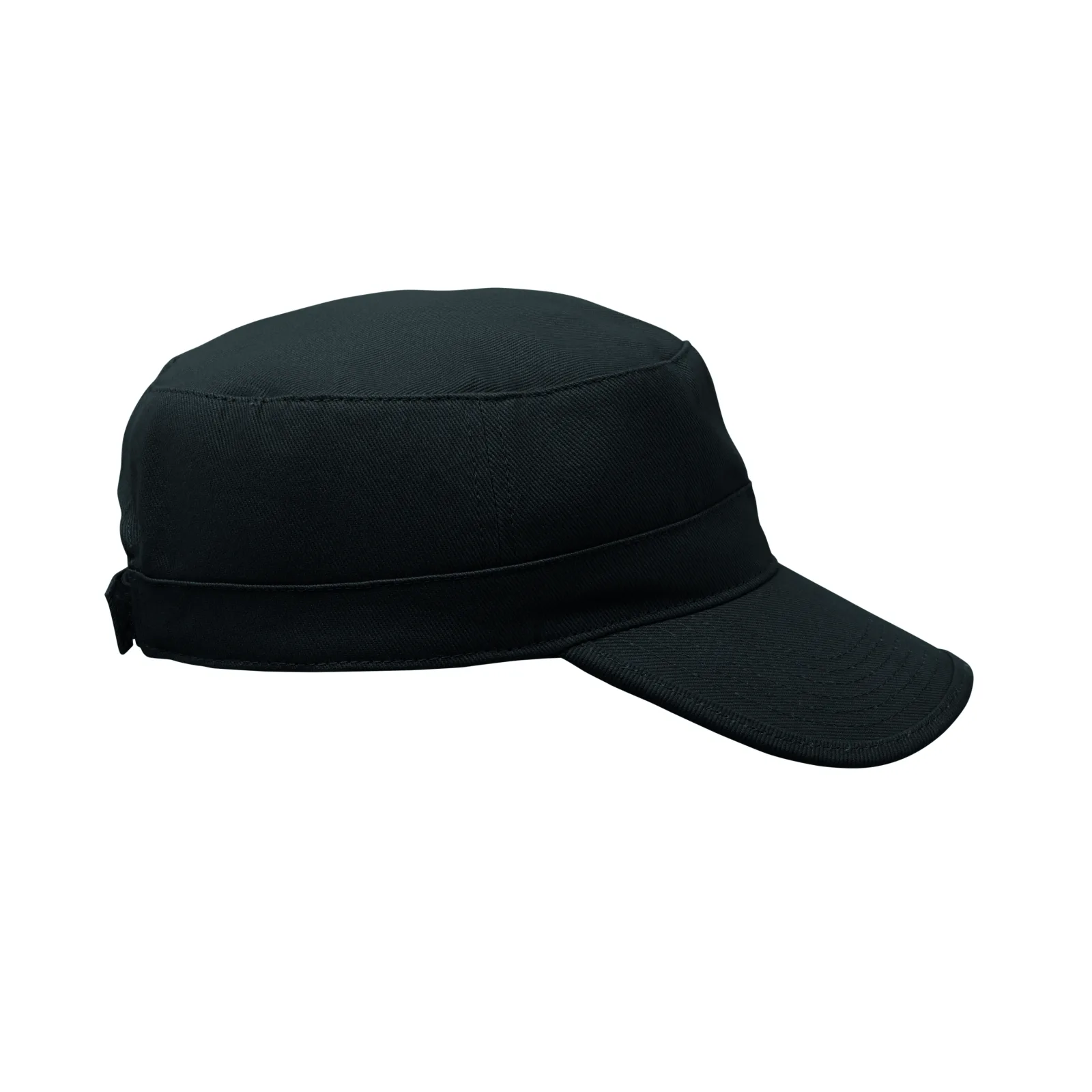 Czapka wojskowa 260 gr/m² Czarny - MO2867-03 - obrazek 4