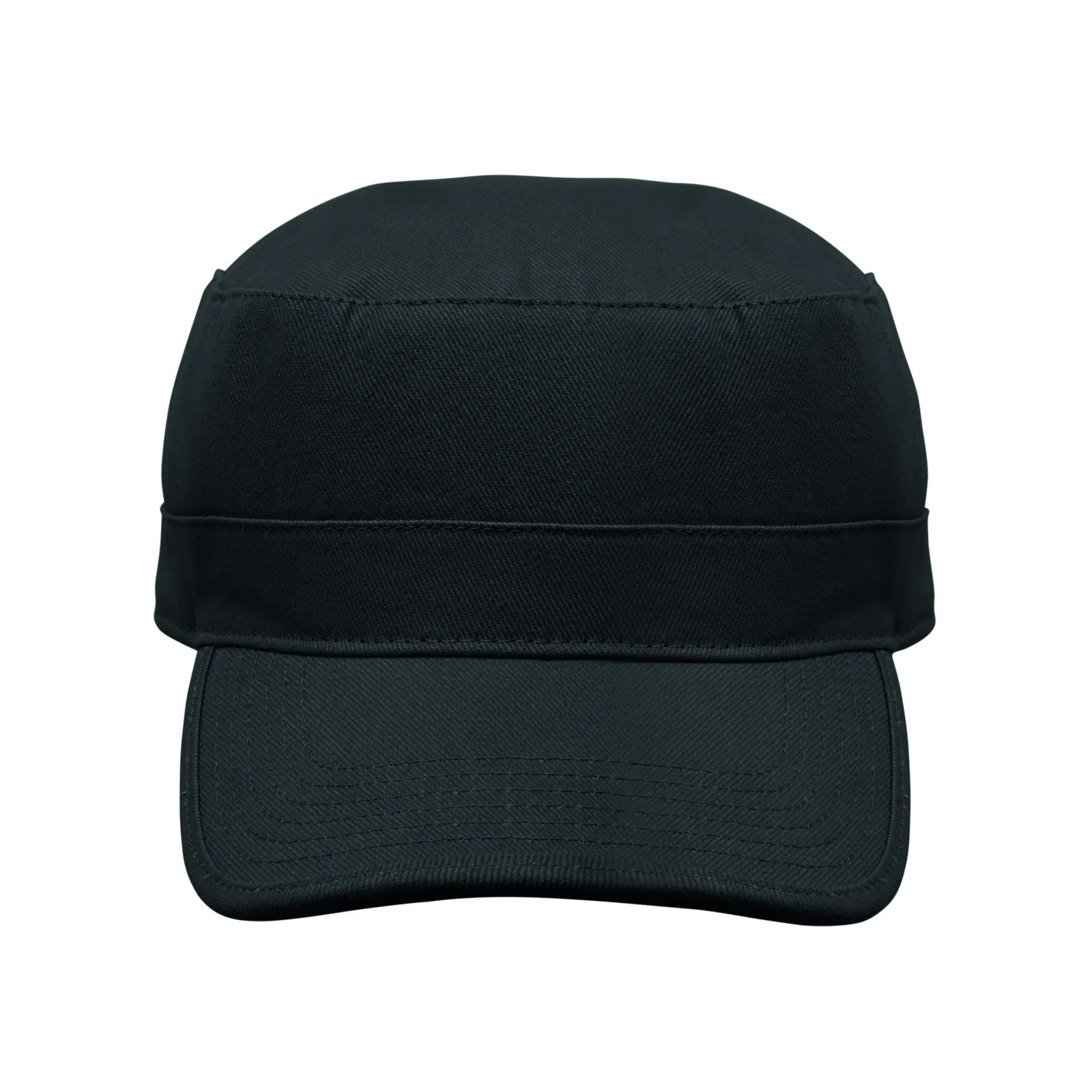 Czapka wojskowa 260 gr/m² Czarny - MO2867-03 - obrazek 2
