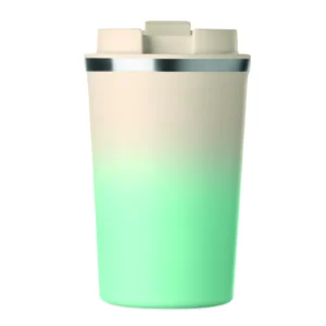 Kubek dwuścienny 350 ml Miętowy Zielony - MO2885-77 - obrazek 4
