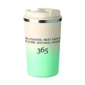Kubek dwuścienny 350 ml Miętowy Zielony - MO2885-77 - obrazek 3