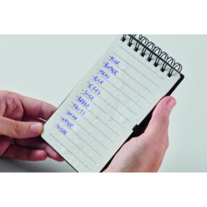 Wodoodporny notatnik Czarny - MO2889-03 - obrazek 10