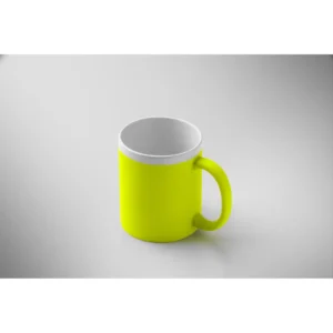 Kubek ceramiczny 300ml Fluorescencyjny Zólty - MO2890-70 - obrazek 4