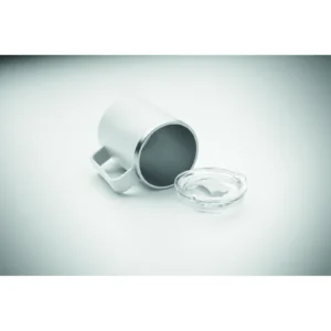 Kubek z 2 ściankami 400 ml Bialy - MO2900-06 - obrazek 10