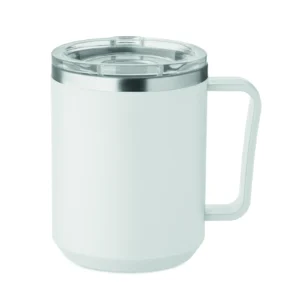 Kubek z 2 ściankami 400 ml Bialy - MO2900-06
