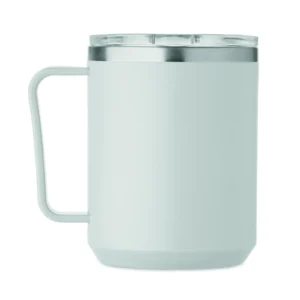 Kubek z 2 ściankami 400 ml Szary - MO2900-07 - obrazek 5