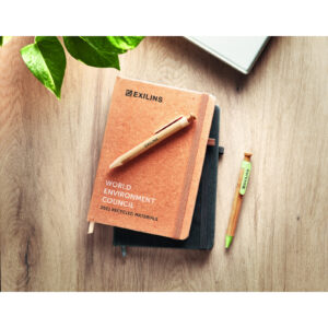 Notes A5 z recyklingowanego Brazowy - MO6220-01 - obrazek 4