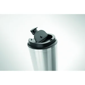 Dwuścienny kubek 350 ml Srebrny Mat - MO6276-16 - obrazek 6