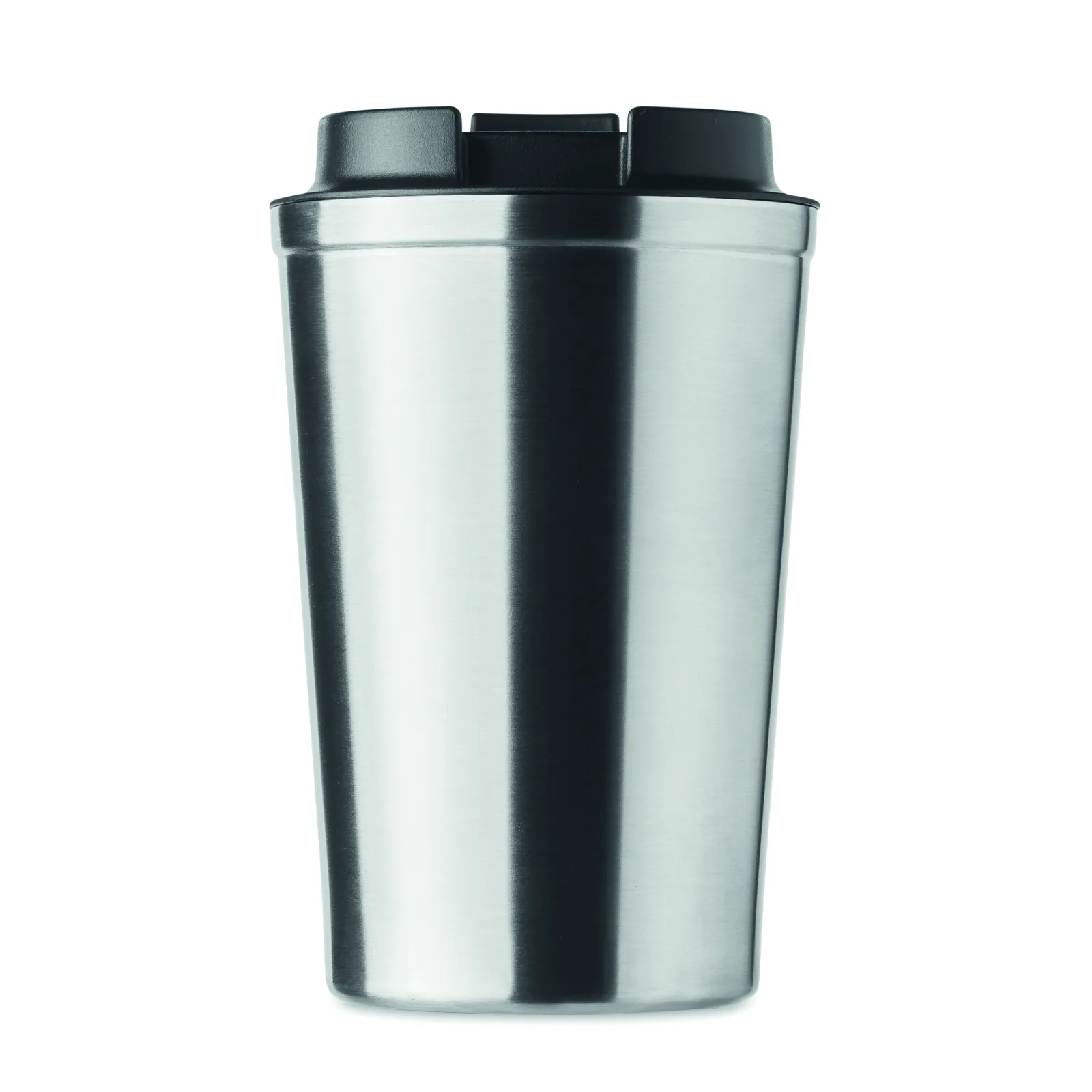 Dwuścienny kubek 350 ml Srebrny Mat - MO6276-16 - obrazek 4