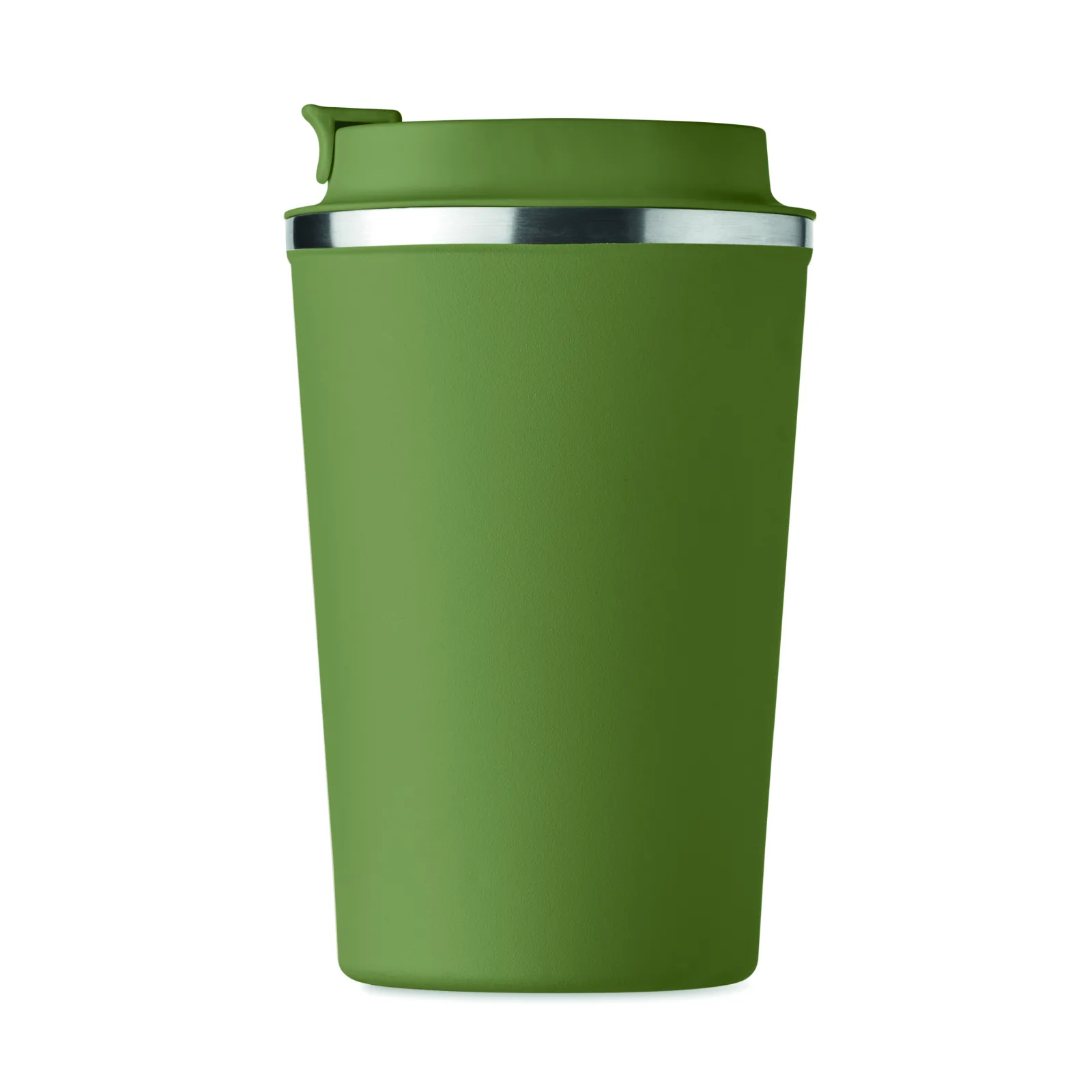 Dwuścienny kubek 350 ml Ciemnozielony - MO6276-60 - obrazek 2