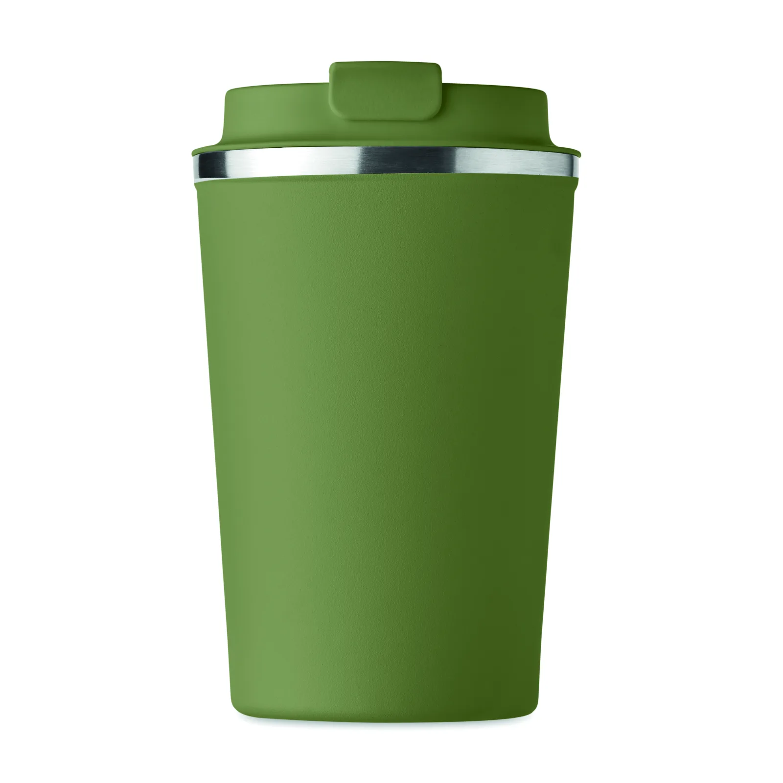 Dwuścienny kubek 350 ml Ciemnozielony - MO6276-60 - obrazek 3