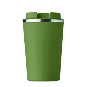 Dwuścienny kubek 350 ml Ciemnozielony - MO6276-60 - obrazek 4