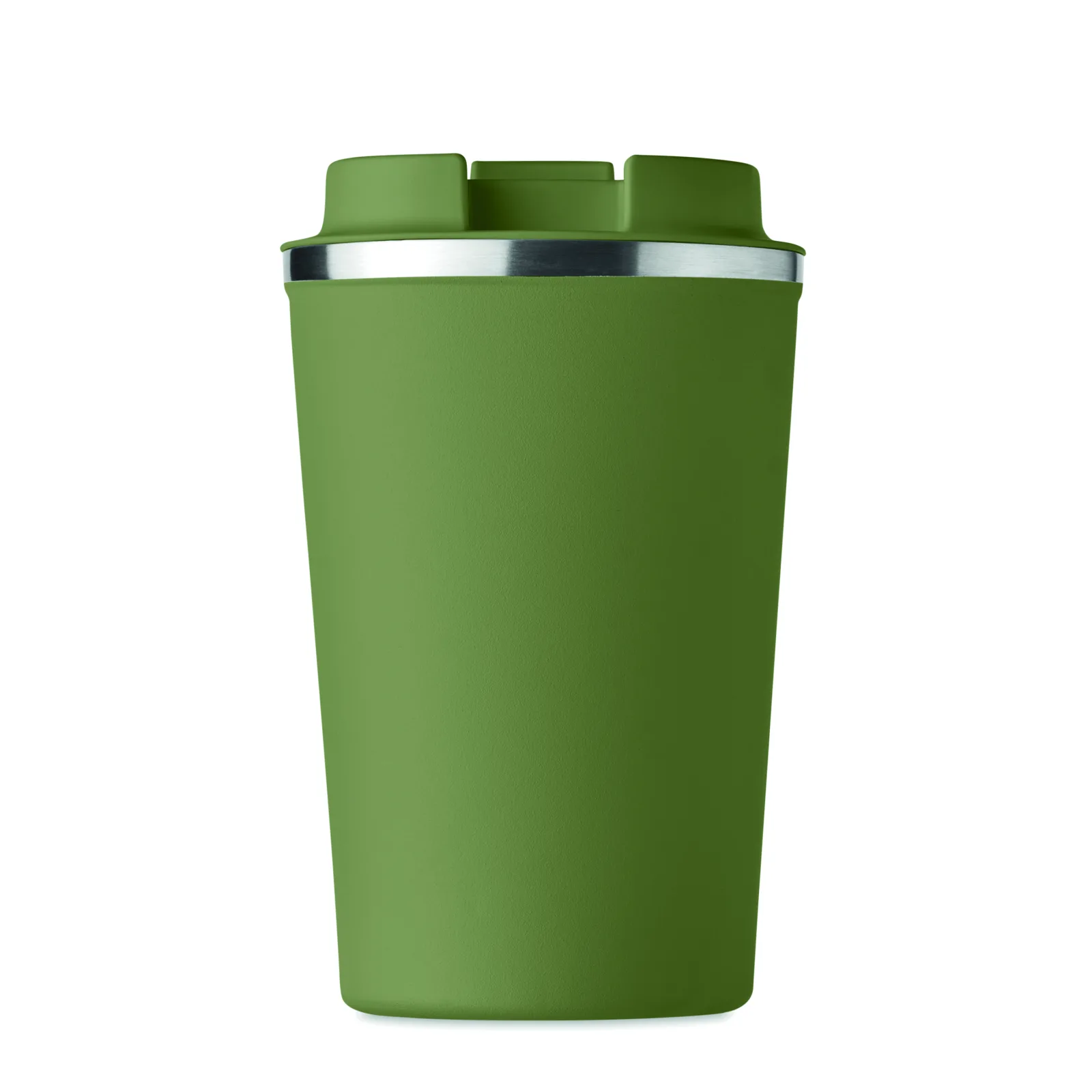 Dwuścienny kubek 350 ml Ciemnozielony - MO6276-60 - obrazek 4