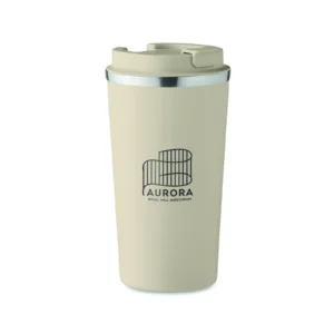 Kubek, podwójne ścianki 510 ml Bezowy - MO6579-13 - obrazek 6