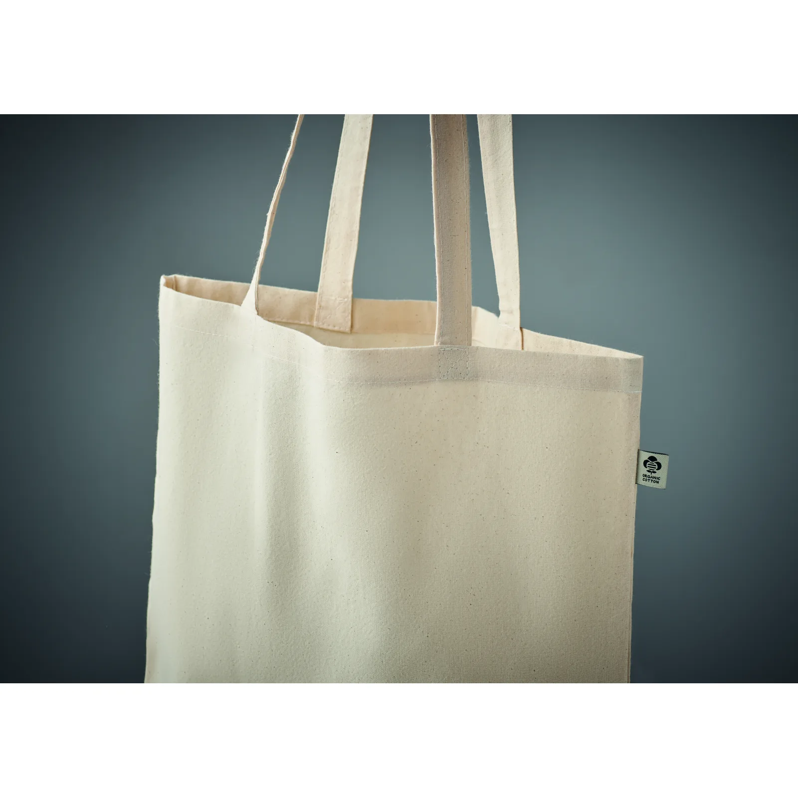 Torba z bawełny organicznej Bezowy - MO6632-13 - obrazek 4