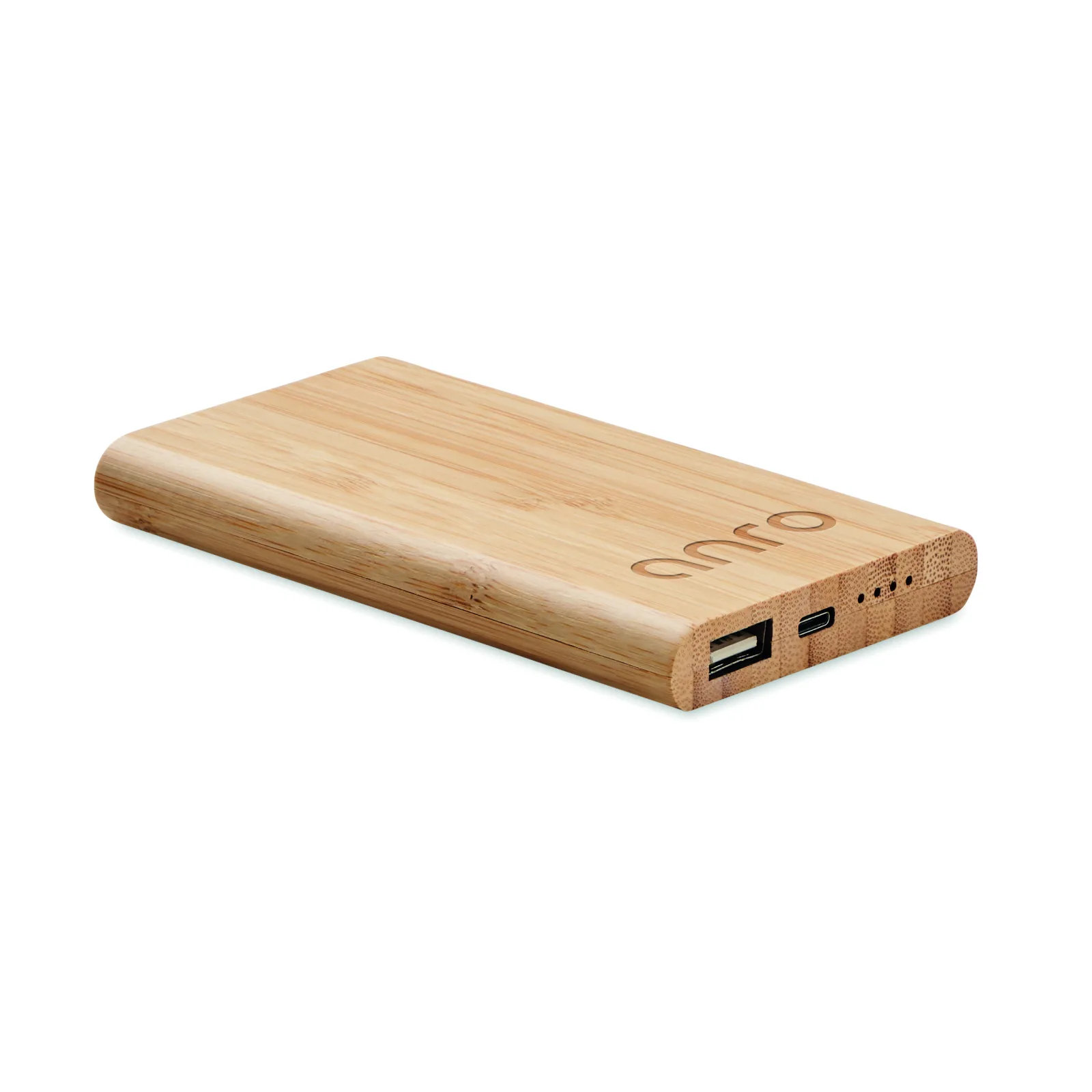 Bambusowy power bank 4000 mAh Drewna - MO6814-40 - obrazek 3