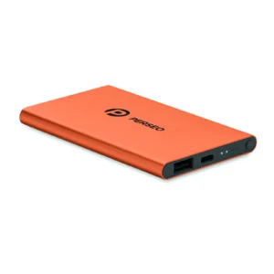 Power Bank 4000 mAh typ C Pomaranczowy - MO6825-10 - obrazek 4