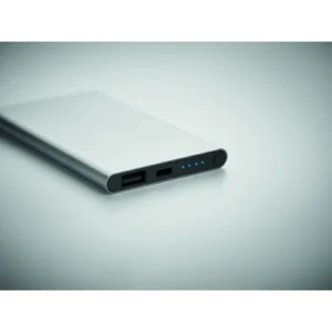 Power Bank 4000 mAh typ C Srebrny Mat - MO6825-16 - obrazek 5