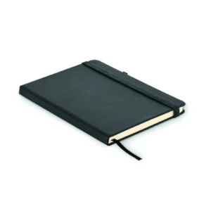 Notes A5 z recyklingowanego PU Czarny - MO6835-03