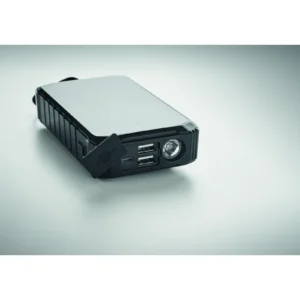 Solarny power bank 8000 mAh Czarny - MO6841-03 - obrazek 5