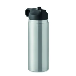 Butelka podwójna ścianka 500ml Srebrny Mat - MO6938-16 - obrazek 2