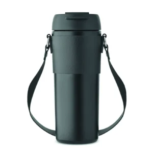 Kubek z podwójną ścianką 700ml Czarny - MO6971-03 - obrazek 2