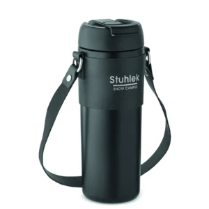 Kubek z podwójną ścianką 700ml Czarny - MO6971-03 - obrazek 6