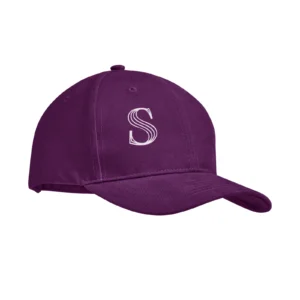 6-panel czapka z daszkiem 270 Burgund - MO9643-02 - obrazek 4
