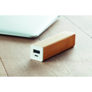 Powerbank 2000mAh Drewna - MO9673-40 - obrazek 5