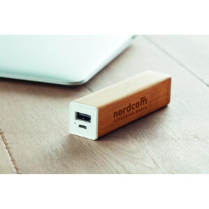 Powerbank 2000mAh Drewna - MO9673-40 - obrazek 4