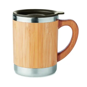 Kubek stali nierdzewnej 300ml Drewna - MO9689-40