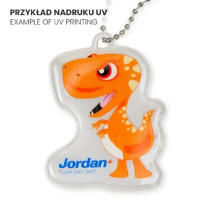 Brelok Odblaskowy Prostokąt AGR 7 x 5 cm - obrazek 4
