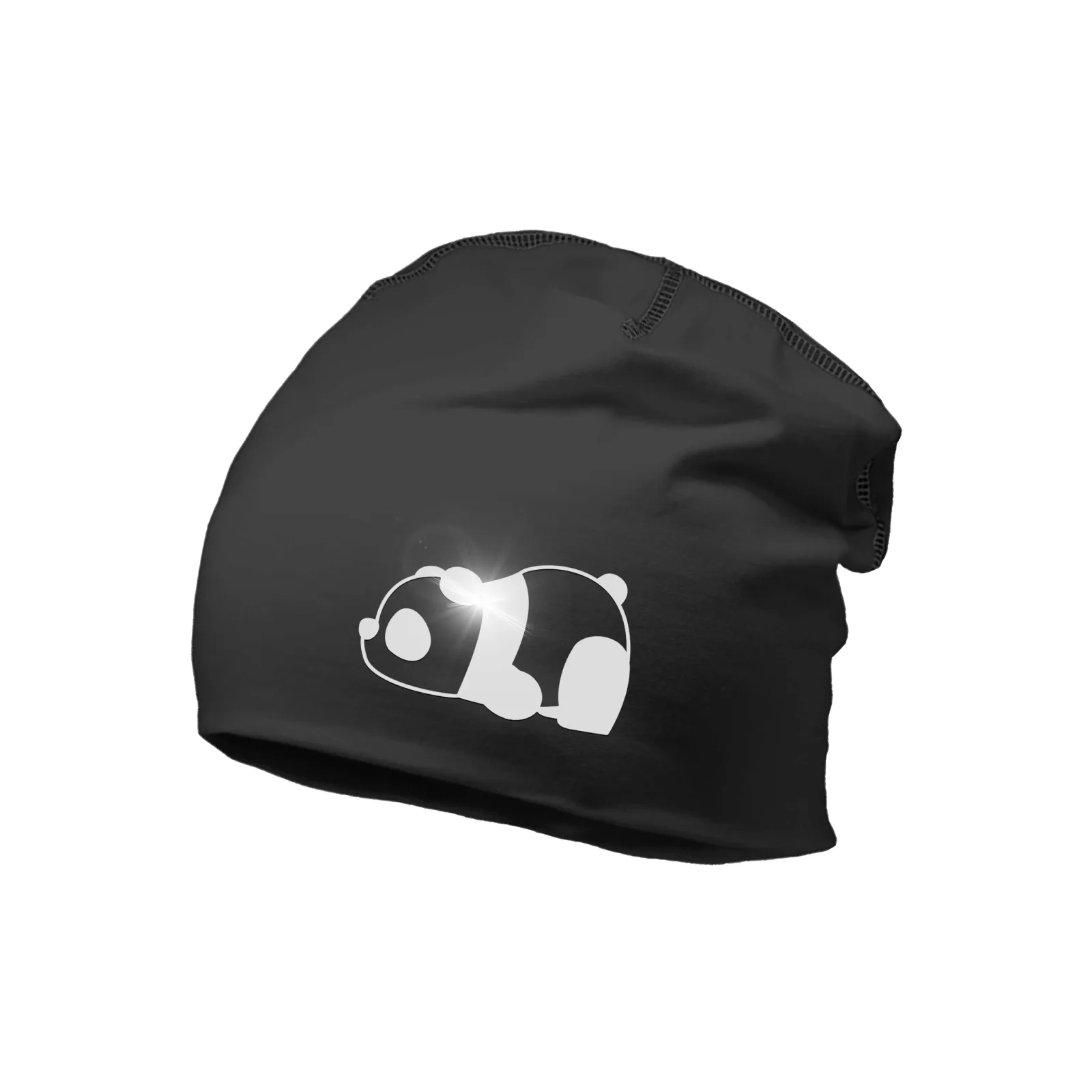 Czapka z odblaskową aplikacją dla dzieci - Panda