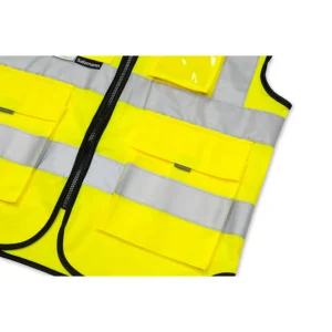Kamizelka odblaskowa HI-VIS Plus - Żółta - obrazek 3