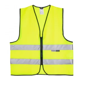 Kamizelka odblaskowa HI-VIS 3M na zamek - Żółta - obrazek 3