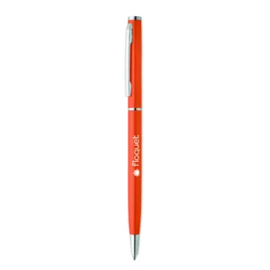 Długopis z aluminium recykling Pomaranczowy - MO3139-10 - obrazek 9