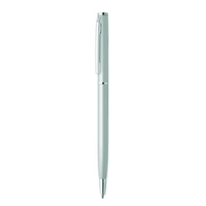 Długopis z aluminium recykling Srebrny Mat - MO3139-16
