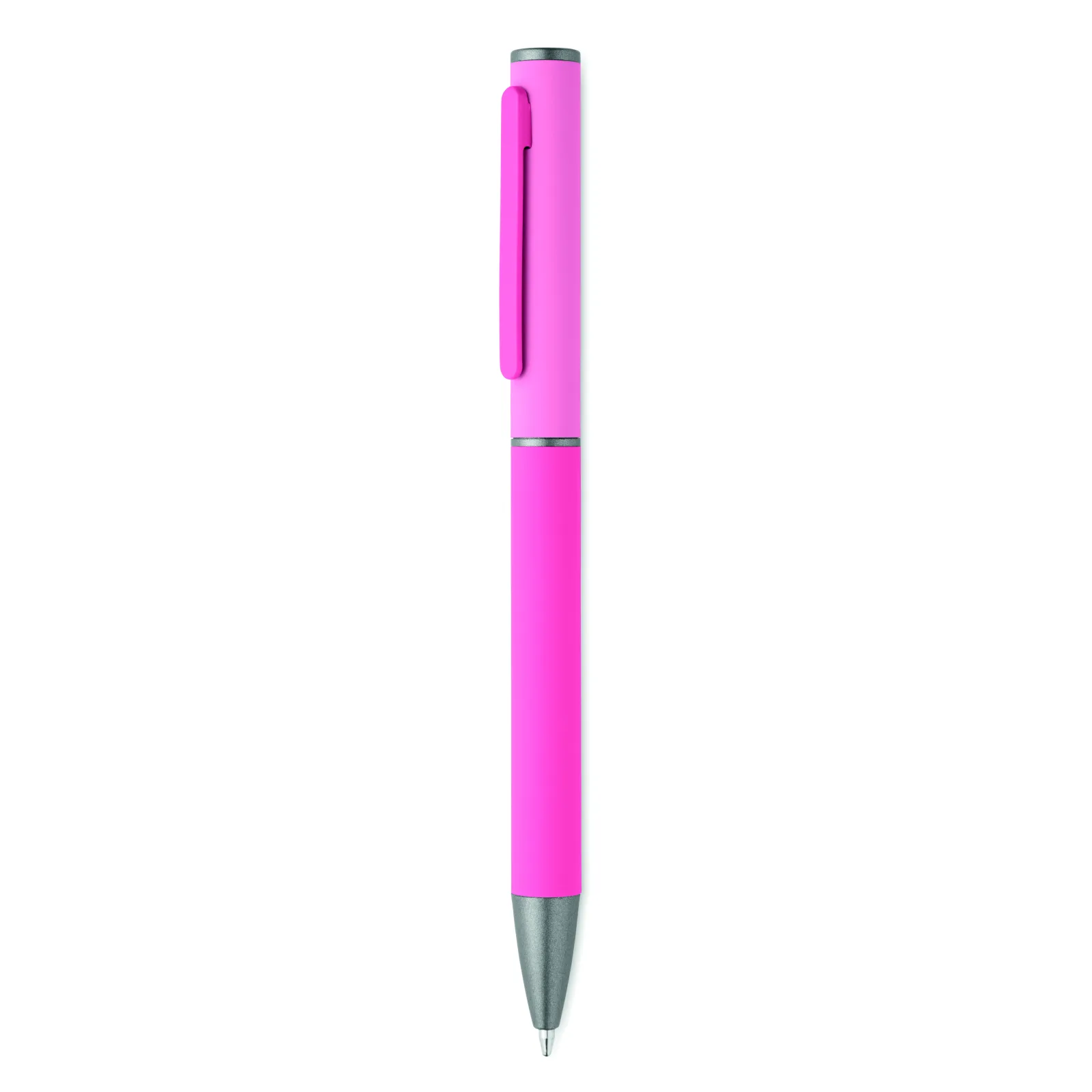 Długopis twist alu recykling Fuksja - MO3174-38 - obrazek 2