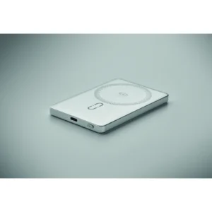 Magnetyczny powerbank 5000mAh Srebrny Mat - MO3179-16 - obrazek 5