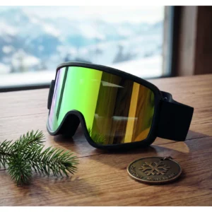 Gogle narciarskie UV400 Pomaranczowy - MO3194-10 - obrazek 5