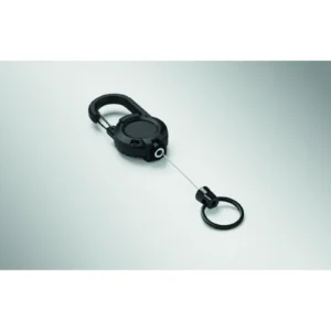 Wysuwany brelok Czarny - MO3204-03 - obrazek 6