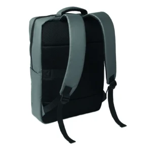 plecak na laptopa 15" PU RPET Kamienny Szary - MO3208-15 - obrazek 3