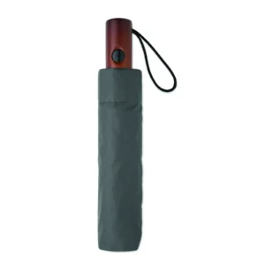 21" parasol automatyczny z drewnia Kamienny Szary - MO3219-15 - obrazek 5