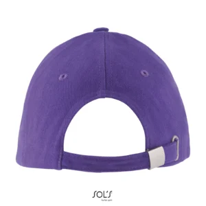 BUFFALO SIX PANEL CAP Dark Purple - MO1464-21 - obrazek 3