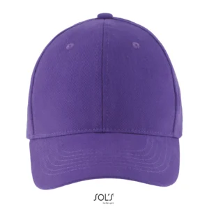 BUFFALO SIX PANEL CAP Dark Purple - MO1464-21
