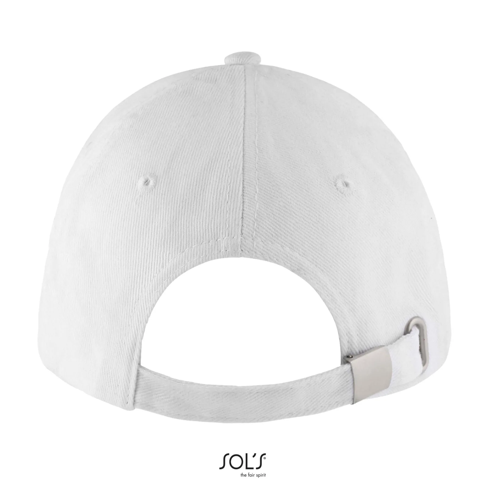 BUFFALO SIX PANEL CAP White/French Navy - MO1464-00 - obrazek 3